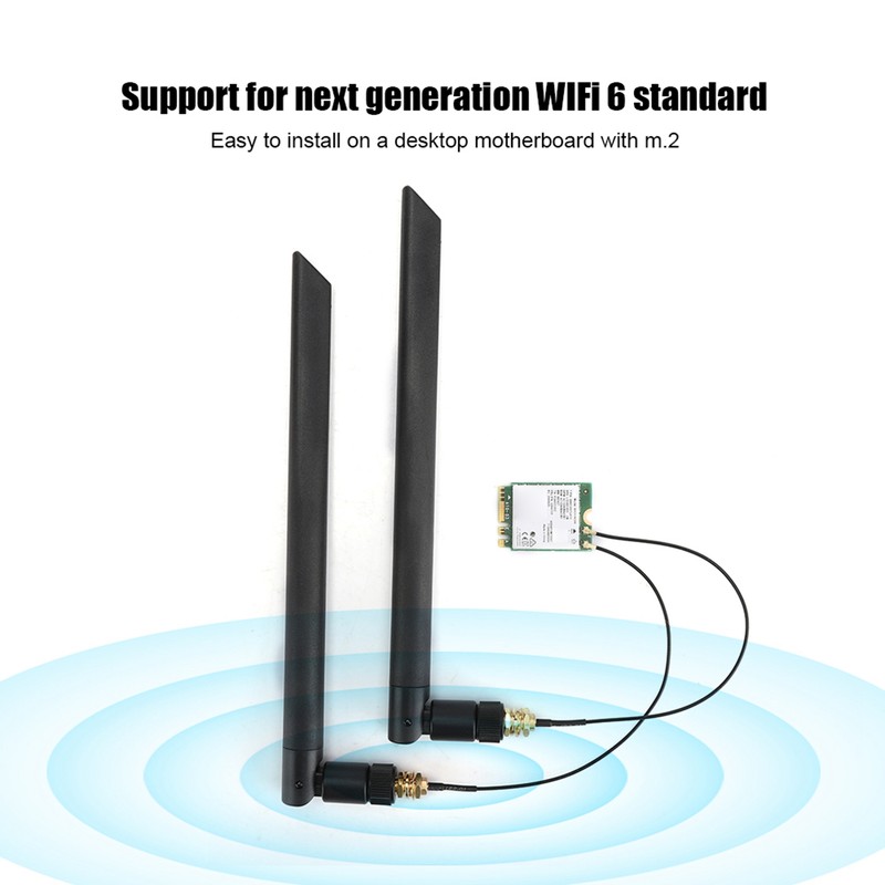 Wireless Network Card Dual Band AX200 2974Mbps WIFI6 WIFI Adapter