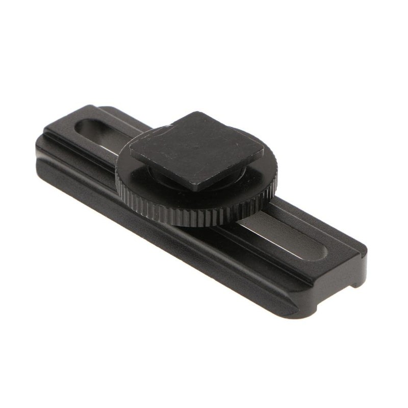 flameer Hot Shoe Macro Focusing Rail Slider Slider 20 mm