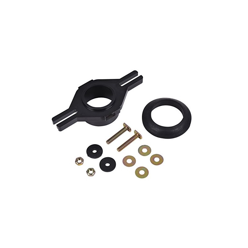 Oatey 43540 2-inch Black ABS Horizontal Adjustable Urinal Flange Kit