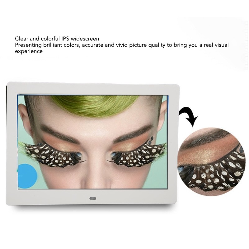 10 Inch Digital Photo Frame Multifunction WiFi IPS HD Touch