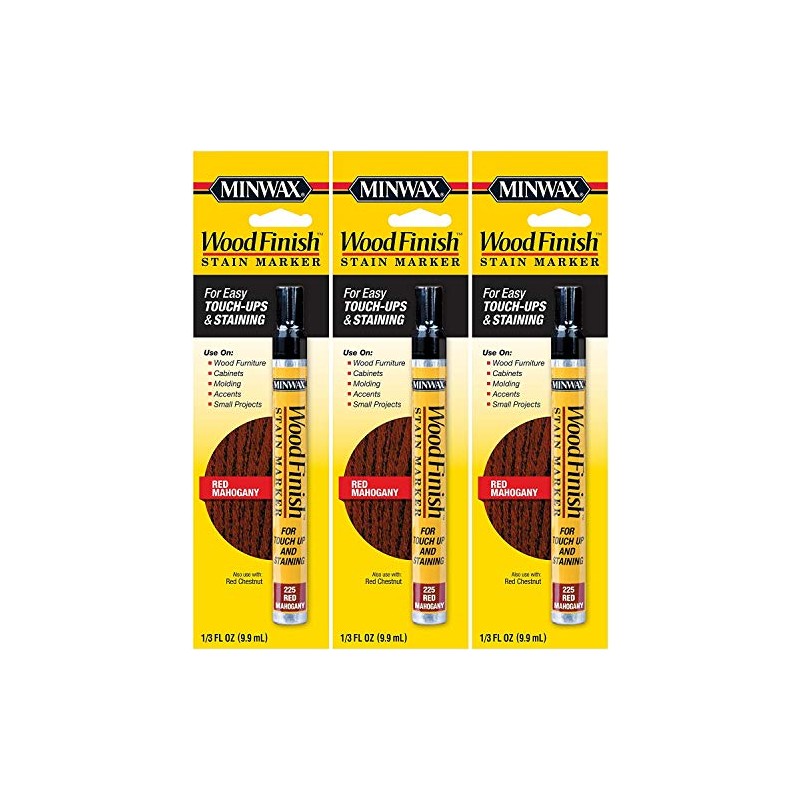Minwax 63484000 Wood Finish Stain Marker, Red Mahogany - 3