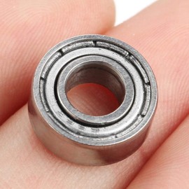 Deep Groove Ball Bearings,10Pcs 686ZZ High Speed Single Column Deep Groove Raceway Ball Bearing 6X 13x 5mm