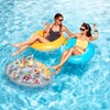 Baanfly Inflatable Floating Drink Holder, Hot Tub Accessories, 8 Holes