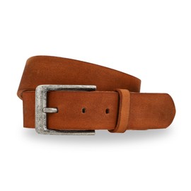 Gusti Women's Men's Leather Belt - Lane Leather Belt Women's Belt Brown - brown, size: 115 cm