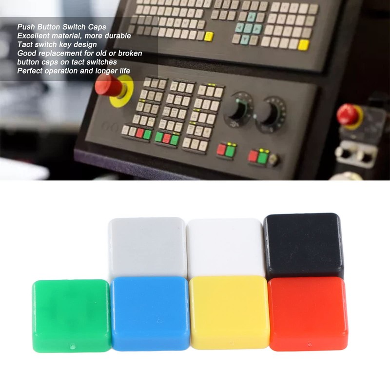 Pack of 350 Micro Momentary Tactile Push Button 7 Colour