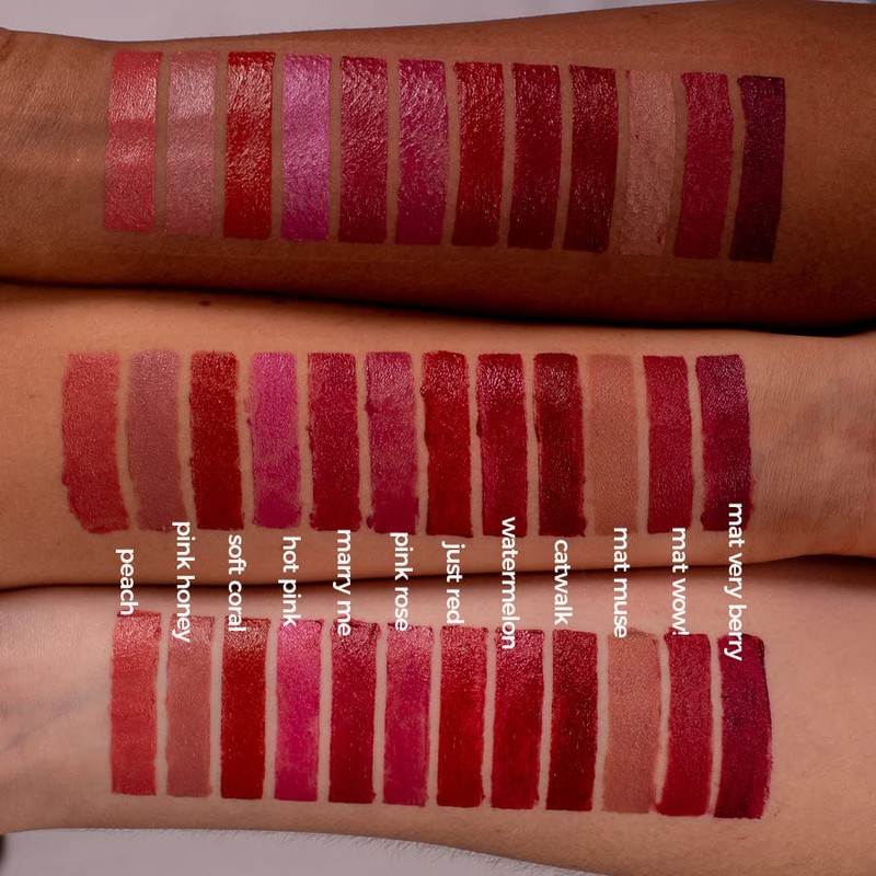benecos - Natural Cosmetics - Lipstick - Shimmering - with
