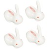 te-buruuxeai-suto Chopstick Rest Cute Rabbit Pink Ears Rabbit 4 Two
