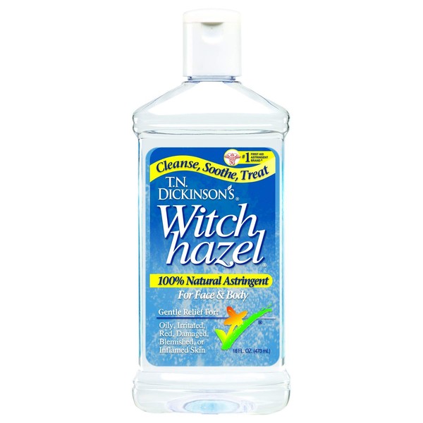 TN Dickinson's Witch Hazel Natural Astringent, 16 oz by T.N. Dickinson