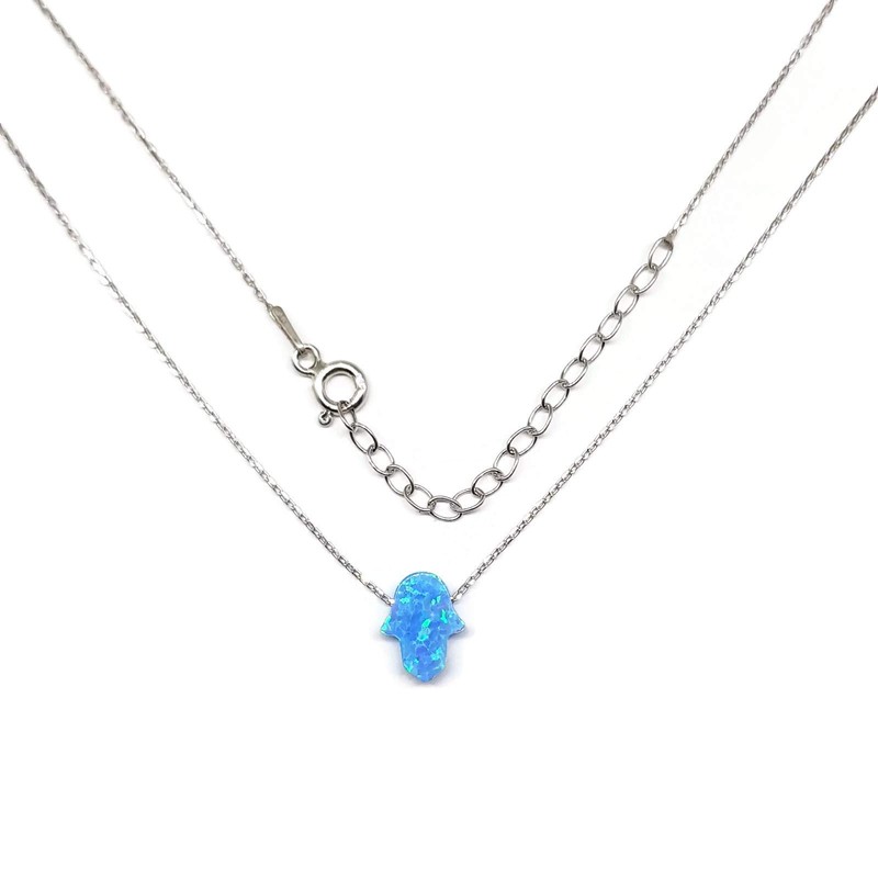 MYSTIC JEWELS by Dalia - Fatima Hand Pendant Necklace 925