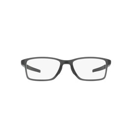 Oakley Men's Ox8112 Gauge 7.1 Rectangular Prescription Eyeglass Frames, Satin Green Smoke/Demo Lens, 54 mm