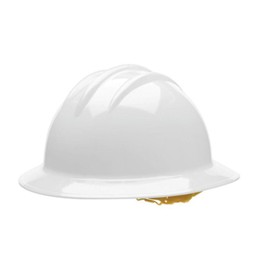 Bullard Abrasives Classic Model C33 Full Brim Hardhat WIth 6 Point Ratchet Suspension