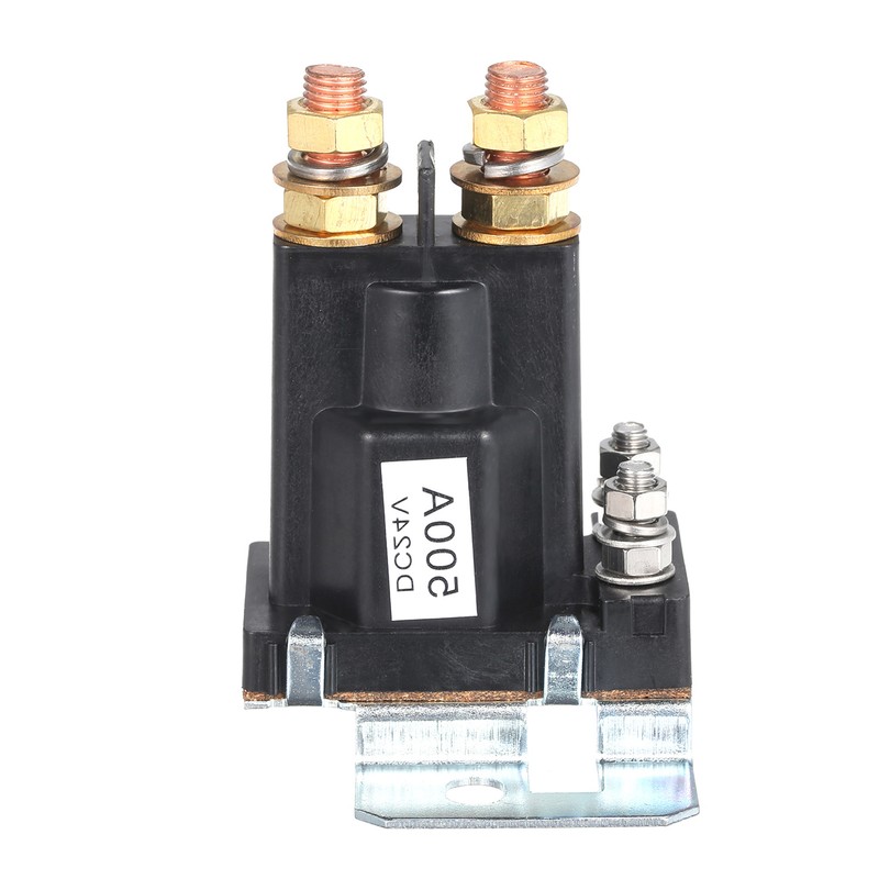 Portable 24V 500A Large Current DC Relay Dual Cells Isolator