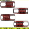 Torox 2017-2022 Ford F250-F550 Crew Cab Door Handle Bowl COVERS