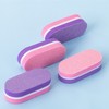 Mini Sanding Block Nail Buffer 100/180 Double-Sided Nail File Mini Sanding Block 100-180 84ea