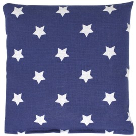 Rapeseed Cushion 12 x 12 cm Stars Blue - Heat Cushion & Cold Cushion - Grain Cushion