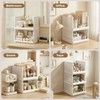 MIUOOPUR New Upgrade 3 Pack Closet Organizers and Storage Basket,