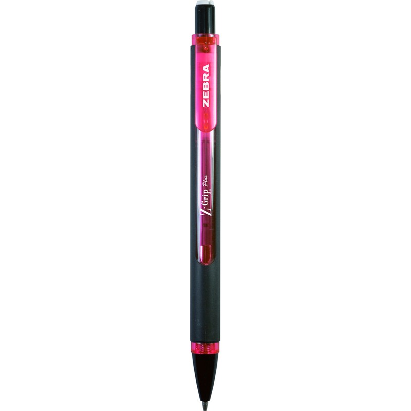 Zebra Pen Z-Grip Plus Mechanical Pencil, 0.7mm, with Lead and