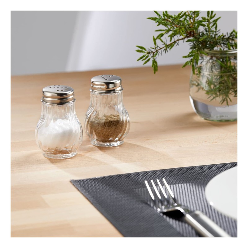Westmark Salt Shakers, Pack of 12, Capacity: 50 ml each,