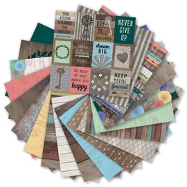 Teacher Created Resources Farmhouse Chic Scrapbook Project Paper Pad 12"x 12" (TCR5581)
