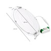JANDEI - Downlight LED 18W Round 3000K/4200K/6000K Flat White Frosted