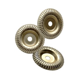 Fabulous-do Grinder Shaping Disc, 3.9 inches (100 mm), 3.9 inches (10 cm), Cup, Wood, Arc Whetstone, Hardening, Steel, Polishing, Carving, Tool, Woodworking, Gold, Gold