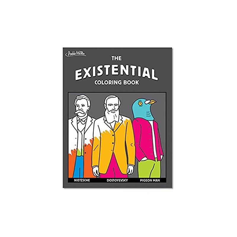 Archie McPhee The Existential Coloring Book