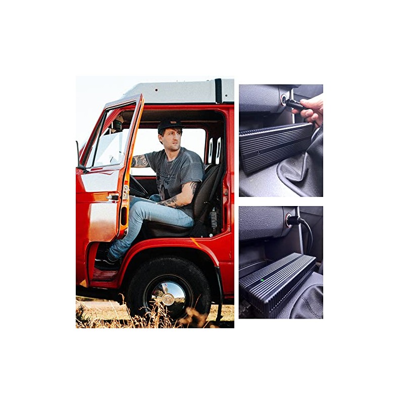 Enerpower DC-DC Car Charger 12V-24V Li-Ion to 54.6V (48V Li-Ion)