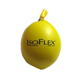 Isoflex Yellow Stress Ball Hand Massager (2 Pieces)