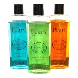 Pears Jabón Pears Líquido Tres Coloresazul, Naranja Y Verde.