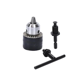 Pararect Drill Chuck 1.5-13mm Adapter Hex Square Shank SDS Electric Drill Impact Driver A Set