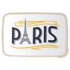 Fabulous Lunch Box with Cutlery White - Paris France Vintage