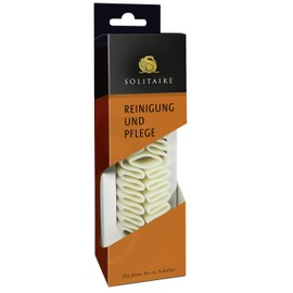 Solitaire Nubuk Bürste Shoe Brushes, White (Weiß), One Size