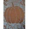 7-gost Thanksgiving Day Table Runner with Maple Leaves Pumpkin Autumn
