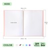 Tamaki Binder with Plastic Sleeves for A4 Size, 30 Pocket,