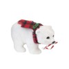 Byers' Choice Polar Bear w/Candy Cane Caroler Figurine 6696 from