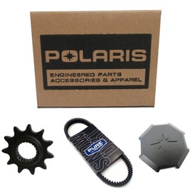 Polaris Ranger Hex Flange Screw, 12 mm x 1.5 mm x 65 mm, Genuine OEM Part 7520477, Qty 1
