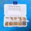 M2 Standoff, Female Brass Cylindrical Thread Standoff with Stainless Steel