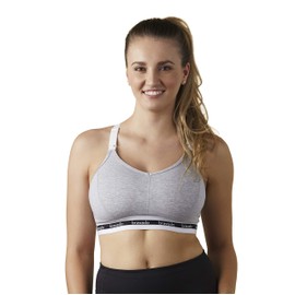 Bravado! Designs Original Full Cup Nursing Bra (Dove Grey, S)