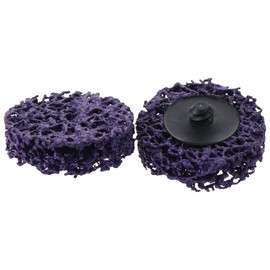 Fudeshe 11 Pack 2" Quick Stripping Disc, Quick Change Easy Strip It Discs,Quick Change Non Woven Nylon Extra Coarse Strip Discs for Sanding Polishing Paint Removal