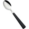 Todai Ivon Black Dinner Cutlery Set, 5 pcs, Made in