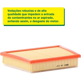 Mann Filter Filtro de Aire para Motor C 22 018, Amarillo