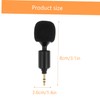 LALAFINA Live Streaming Microphone 3.5mm Connector for Laptop Phone Tablet