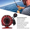 3.6:1 10+1BB Automatic Line Raft Fishing Reel Metal Wire Cup