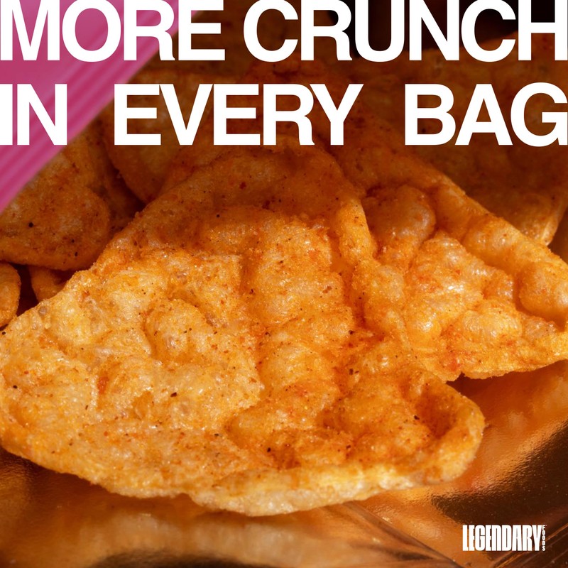 Legendary Foods Tangy BBQ Protein Chips – Popped Tortilla Style