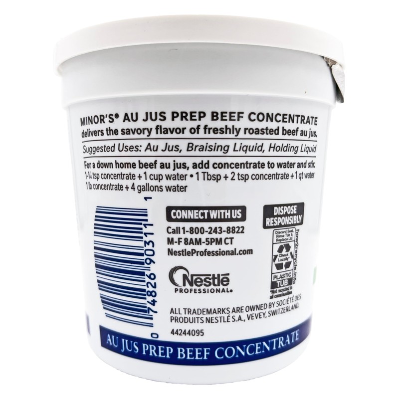 Minor's Au Jus Concentrate, Beef, 16 Ounce