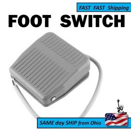 UN brand Foot Pedal Switch - Heavy Duty 10A - - SPDT - - has both normally open & closed
