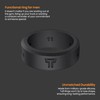 Tuff Rings Solid Silicone Ring Breathable Rubber Wedding Rings for