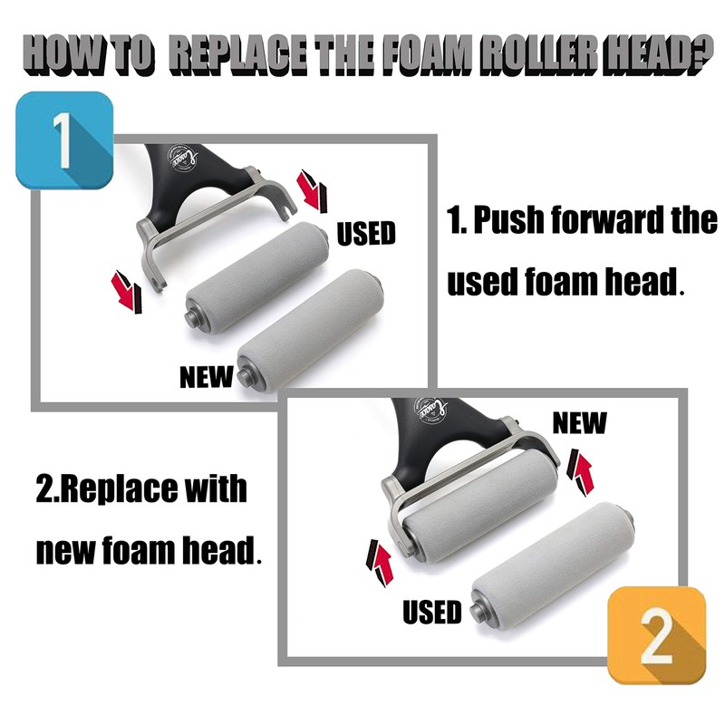 EASACE Lotion Applicator for Back & Body, Long Handle 21.5inch