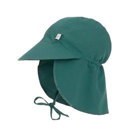 LÄSSIG Unisex Baby Extra Long Neck Protection Sun Hat, Green