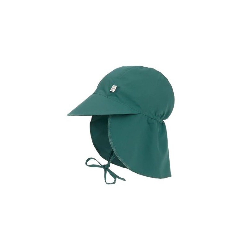 LÄSSIG Unisex Baby Extra Long Neck Protection Sun Hat, Green